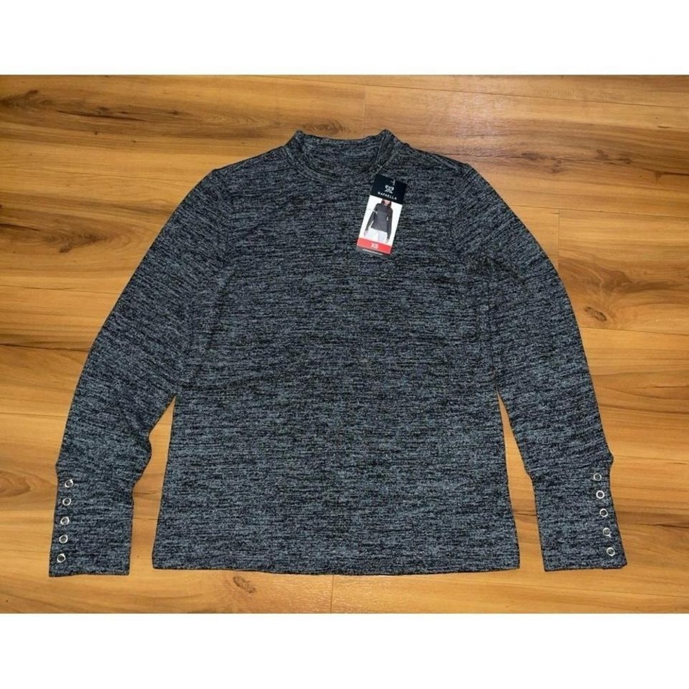 Womens NWT Rafaelle Mock Neck Soft Lightweight‎ Sweater